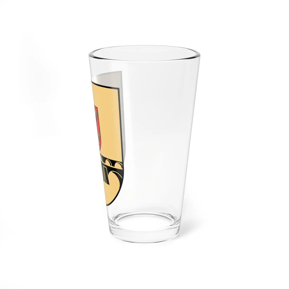 Coat of arms of Pakruojis Lithuania (Lithuania) (Coat of Arms) Pint Glass 16oz - Go Mug Yourself