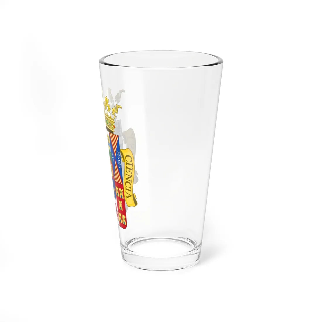 Coat of Arms of Palencia Province (Spain) (Coat of Arms) Pint Glass 16oz - Go Mug Yourself