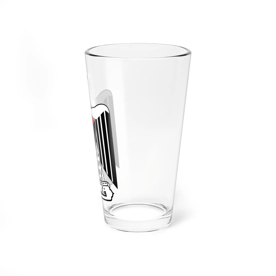 Coat of arms of Palestine alternative (Palestine) (Coat of Arms) Pint Glass 16oz - Go Mug Yourself