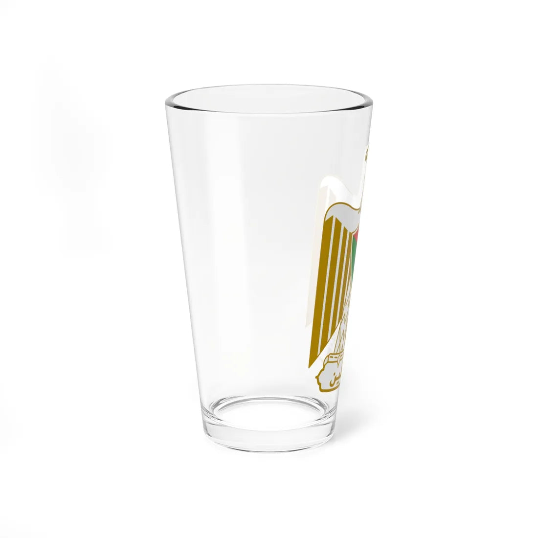 Coat of arms of Palestine (Palestine) (Coat of Arms) Pint Glass 16oz - Go Mug Yourself