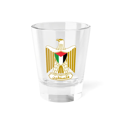 Coat of arms of Palestine (Palestine) (Coat of Arms) Shot Glass 1.5oz 1.5oz - Go Mug Yourself