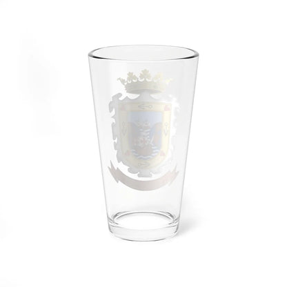 Coat of Arms of Palos de la Frontera (Spain) (Coat of Arms) Pint Glass 16oz - Go Mug Yourself