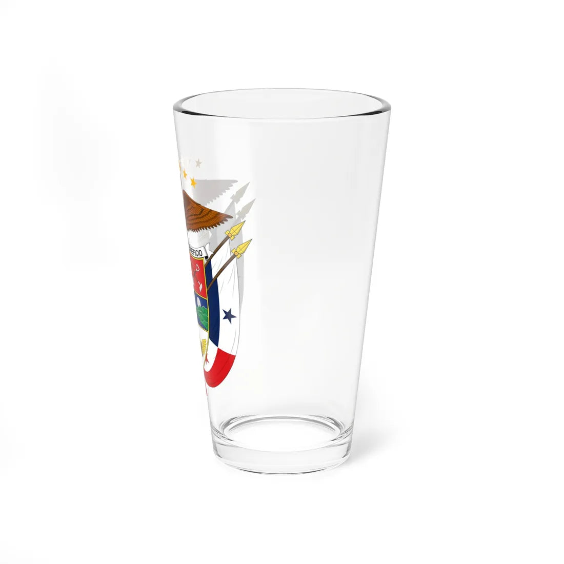 Coat of arms of Panama 1904-1925 (Panama) (Coat of Arms) Pint Glass 16oz - Go Mug Yourself