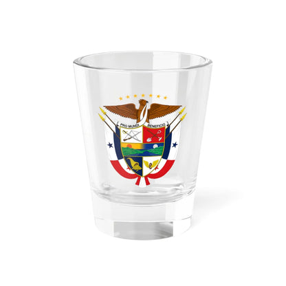Coat of arms of Panama 1904-1925 (Panama) (Coat of Arms) Shot Glass 1.5oz 1.5oz - Go Mug Yourself