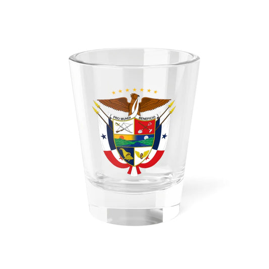 Coat of arms of Panama 1904-1925 (Panama) (Coat of Arms) Shot Glass 1.5oz 1.5oz - Go Mug Yourself