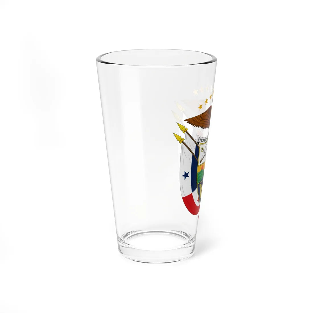 Coat of arms of Panama 1941-1946 (Panama) (Coat of Arms) Pint Glass 16oz - Go Mug Yourself