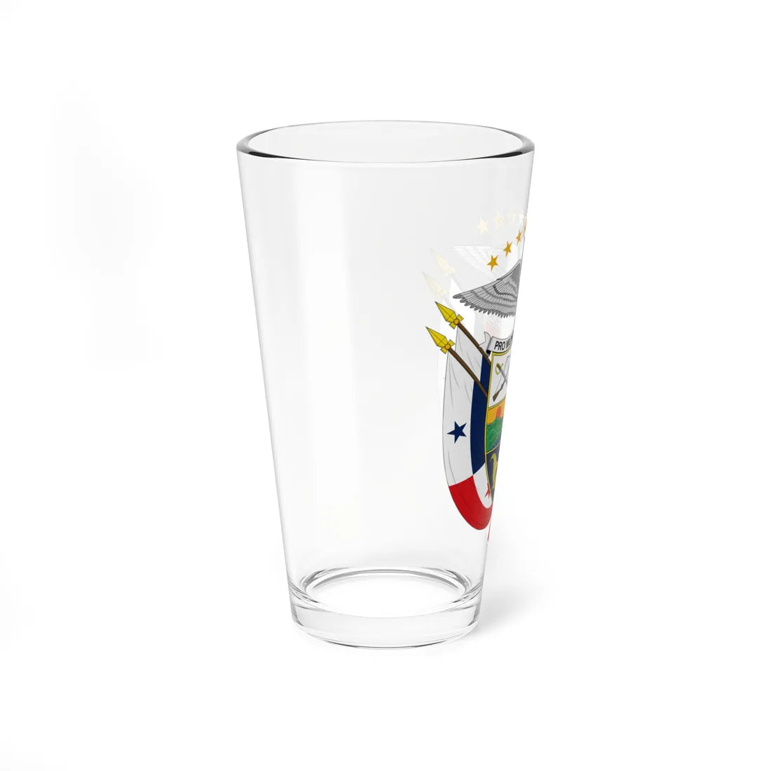 Coat of arms of Panama 2006-2014 (Panama) (Coat of Arms) Pint Glass 16oz - Go Mug Yourself