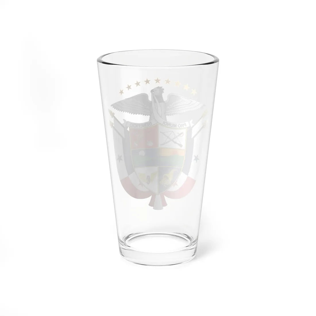 Coat of arms of Panama 2006-2014 (Panama) (Coat of Arms) Pint Glass 16oz - Go Mug Yourself