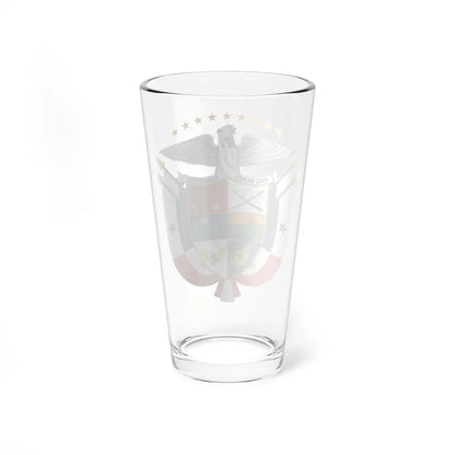 Coat of arms of Panama 2006-2014 (Panama) (Coat of Arms) Pint Glass 16oz - Go Mug Yourself