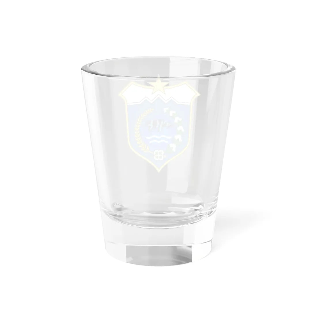 Coat of arms of Pandeglang (Indonesia) (Coat of Arms) Shot Glass 1.5oz - Go Mug Yourself