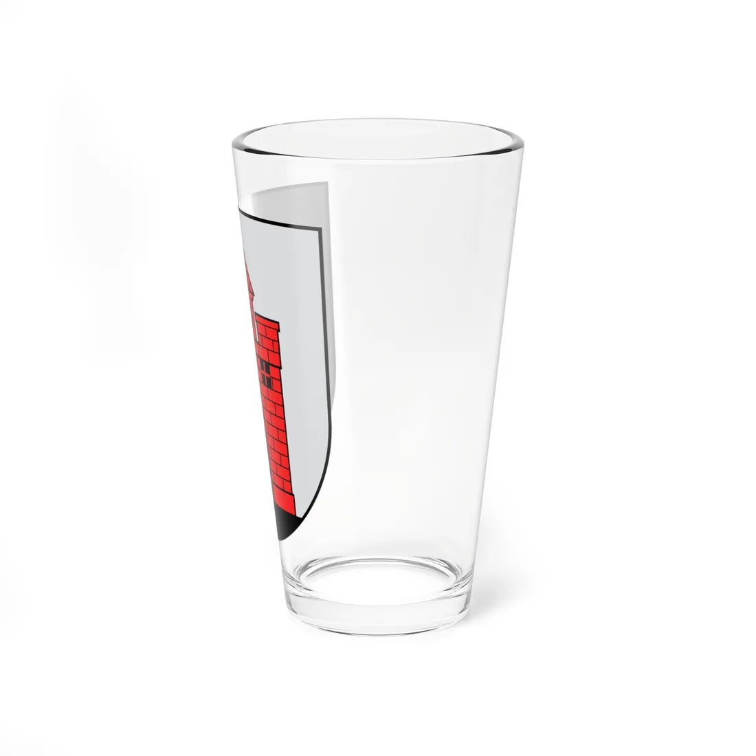 Coat of Arms of Panevezys (Lithuania) (Coat of Arms) Pint Glass 16oz - Go Mug Yourself