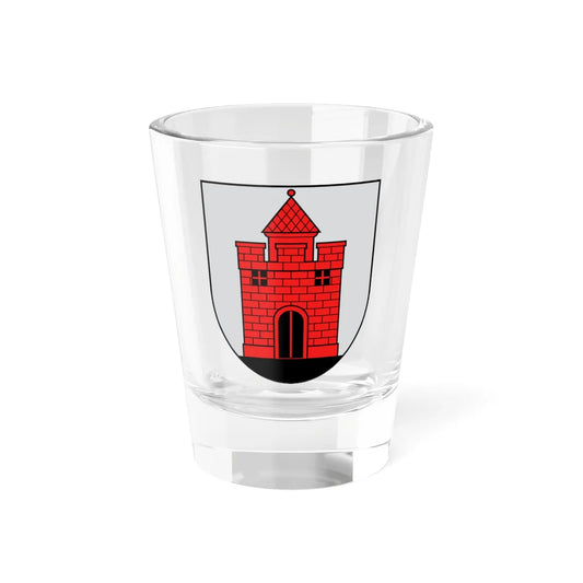 Coat of Arms of Panevezys (Lithuania) (Coat of Arms) Shot Glass 1.5oz 1.5oz - Go Mug Yourself
