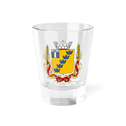 Coat of arms of Panjakent 1910 (Tajikistan) (Coat of Arms) Shot Glass 1.5oz 1.5oz - Go Mug Yourself