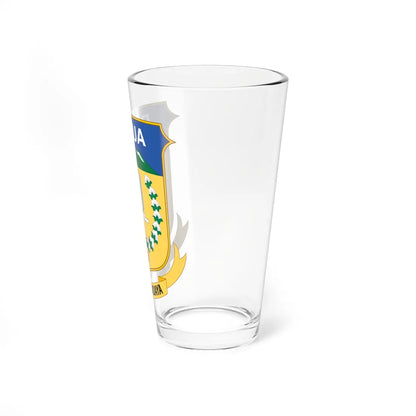 Coat of arms of Papua 2 (Indonesia) (Coat of Arms) Pint Glass 16oz - Go Mug Yourself
