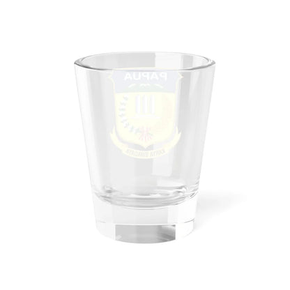 Coat of arms of Papua 2 (Indonesia) (Coat of Arms) Shot Glass 1.5oz - Go Mug Yourself