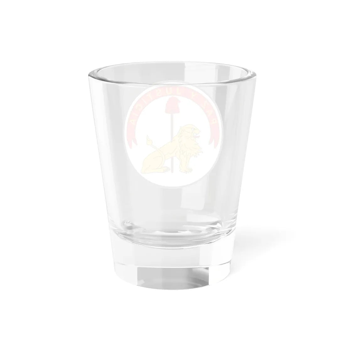 Coat of arms of Paraguay 1990-2013 - reverse (Paraguay) (Coat of Arms) Shot Glass 1.5oz - Go Mug Yourself