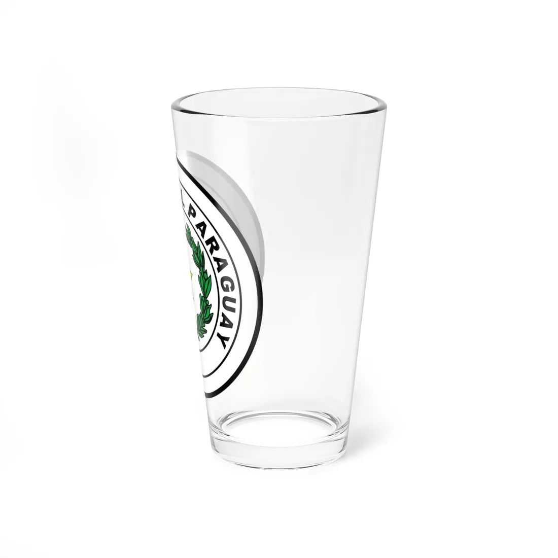 Coat of arms of Paraguay (Paraguay) (Coat of Arms) Pint Glass 16oz - Go Mug Yourself