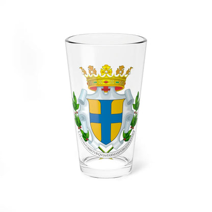 Coat of arms of Parma (Italy) (Coat of Arms) Pint Glass 16oz 16oz - Go Mug Yourself