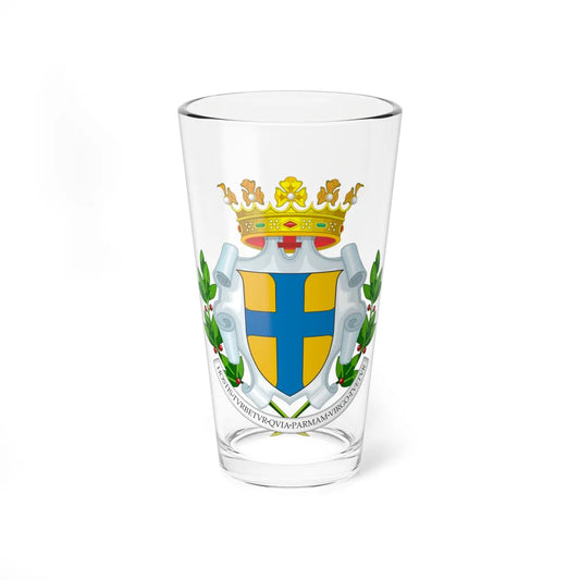 Coat of arms of Parma (Italy) (Coat of Arms) Pint Glass 16oz 16oz - Go Mug Yourself