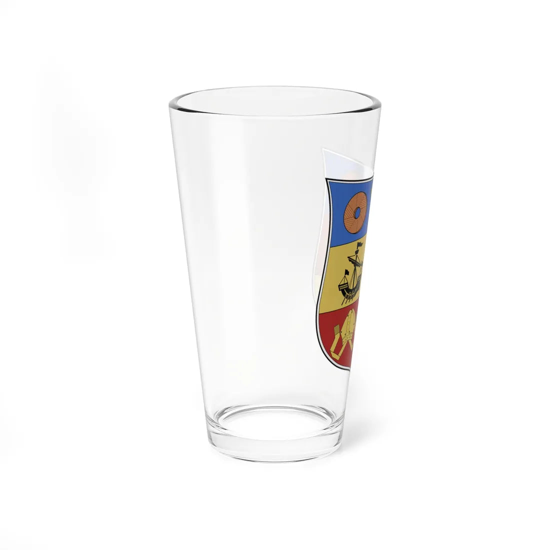 Coat of Arms of Partick (Scotland) (Coat of Arms) Pint Glass 16oz - Go Mug Yourself