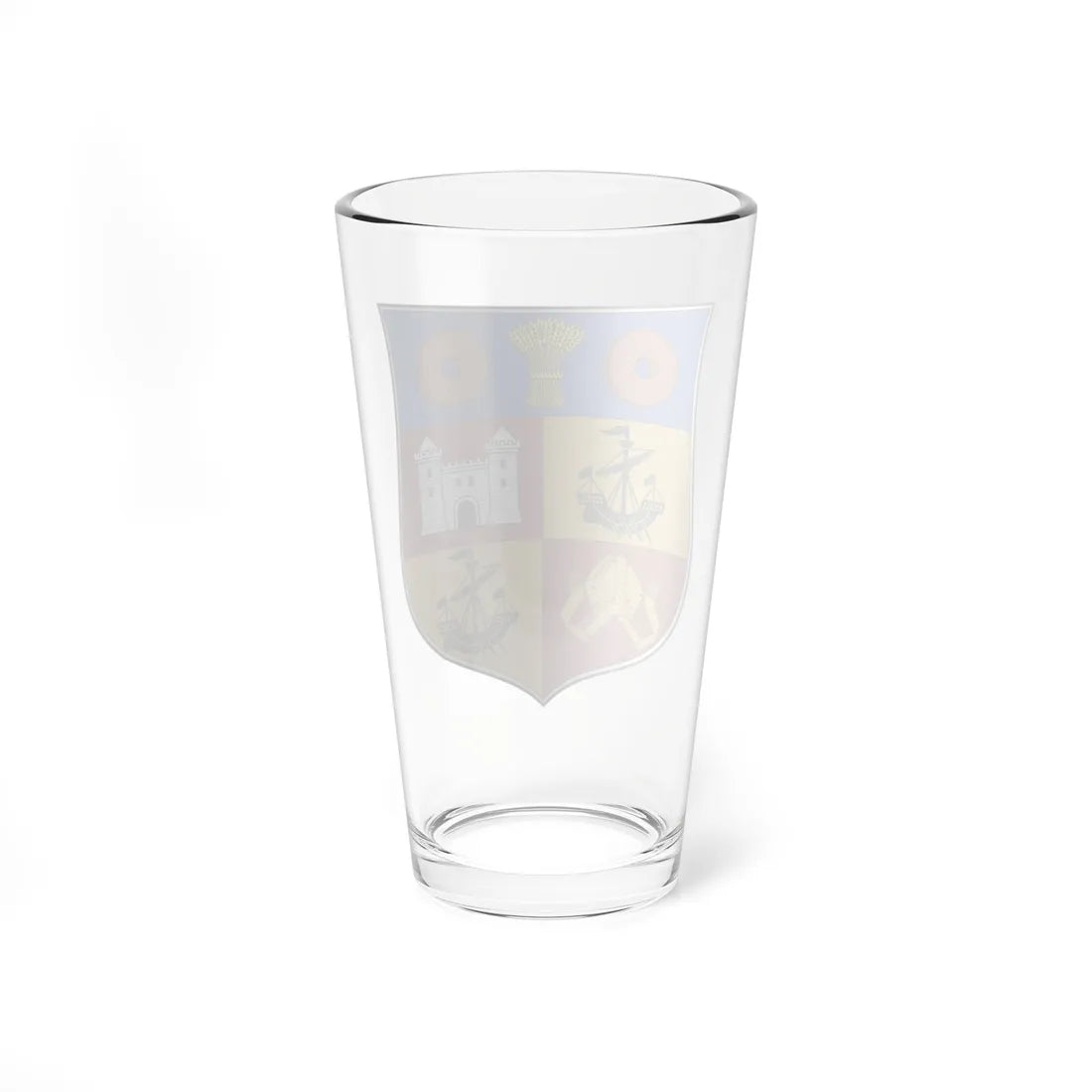 Coat of Arms of Partick (Scotland) (Coat of Arms) Pint Glass 16oz - Go Mug Yourself