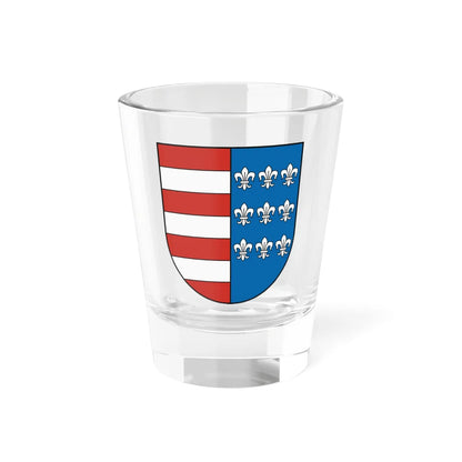 Coat of Arms of Partizánska Ľupča (Slovakia) (Coat of Arms) Shot Glass 1.5oz 1.5oz - Go Mug Yourself