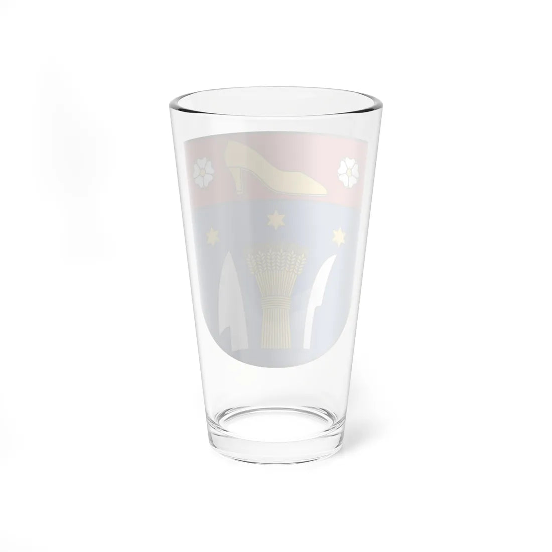 Coat of Arms of Partizánske (Slovakia) (Coat of Arms) Pint Glass 16oz - Go Mug Yourself