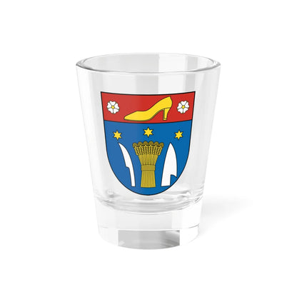 Coat of Arms of Partizánske (Slovakia) (Coat of Arms) Shot Glass 1.5oz 1.5oz - Go Mug Yourself