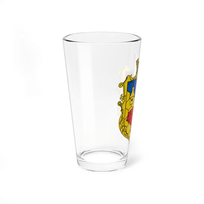 Coat of Arms of Pasiky-Zubrytski (Ukraine) (Coat of Arms) Pint Glass 16oz - Go Mug Yourself