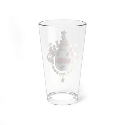 Coat of Arms of Patricio Aylwin Order of Charles III (Spain) (Coat of Arms) Pint Glass 16oz - Go Mug Yourself