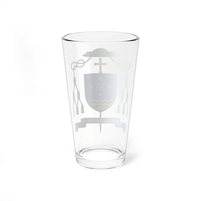 Coat of arms of Patrick James Dunn (New Zealand) (Coat of Arms) Pint Glass 16oz - Go Mug Yourself