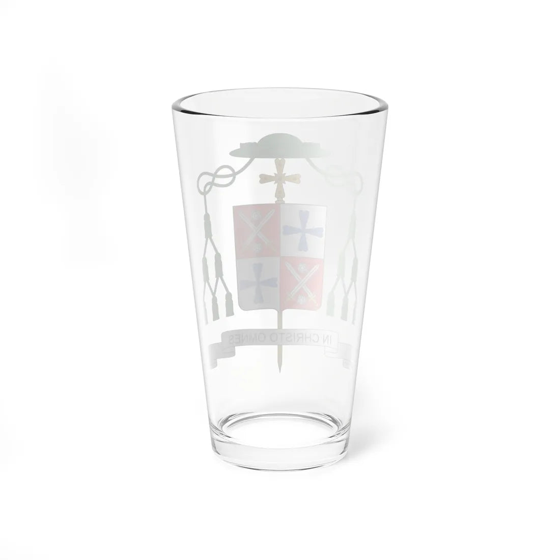 Coat of arms of Paul Verschuren (Finland) (Coat of Arms) Pint Glass 16oz - Go Mug Yourself