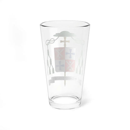 Coat of arms of Paul Verschuren (Finland) (Coat of Arms) Pint Glass 16oz - Go Mug Yourself