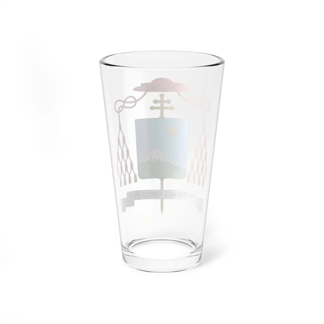 Coat of arms of Paul Yoshigoro Taguchi (Japan) (Coat of Arms) Pint Glass 16oz - Go Mug Yourself