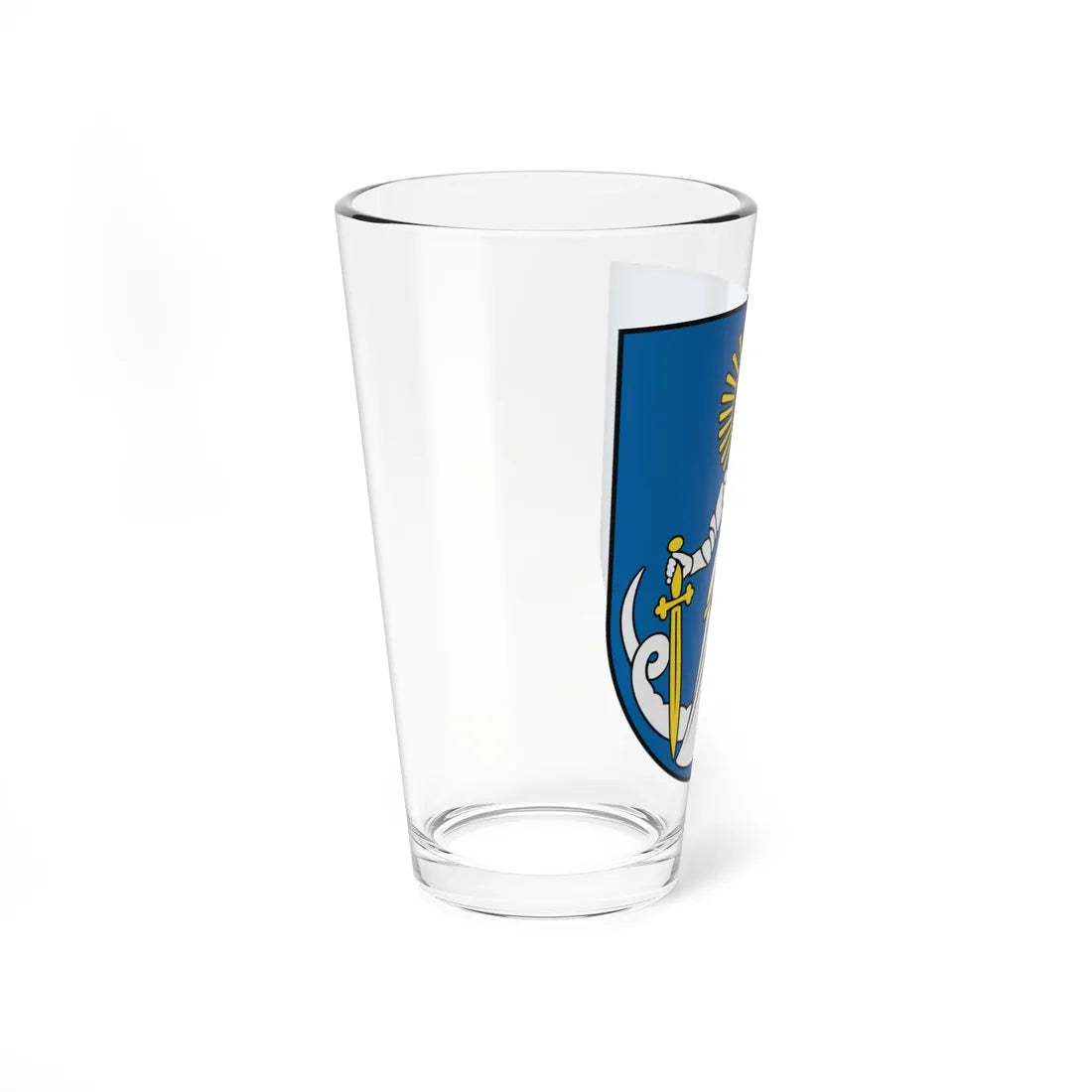 Coat of Arms of Púchov (Slovakia) (Coat of Arms) Pint Glass 16oz - Go Mug Yourself