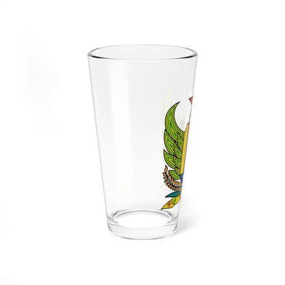 Coat of arms of Pekalongan Regency (Indonesia) (Coat of Arms) Pint Glass 16oz - Go Mug Yourself