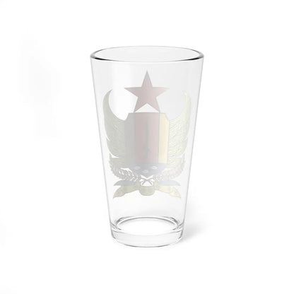 Coat of arms of Pekalongan Regency (Indonesia) (Coat of Arms) Pint Glass 16oz - Go Mug Yourself