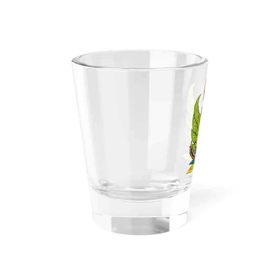 Coat of arms of Pekalongan Regency (Indonesia) (Coat of Arms) Shot Glass 1.5oz - Go Mug Yourself