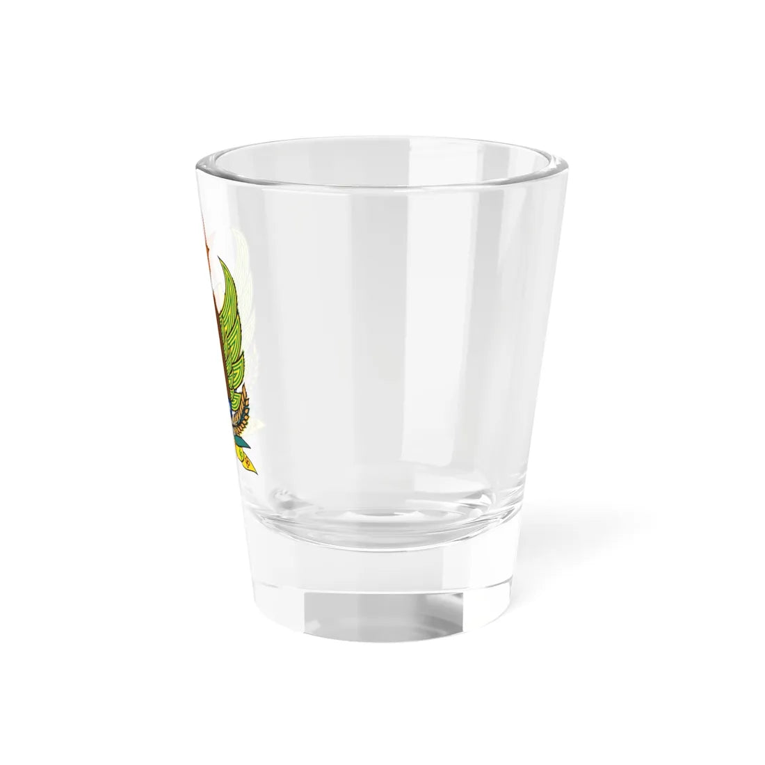 Coat of arms of Pekalongan Regency (Indonesia) (Coat of Arms) Shot Glass 1.5oz - Go Mug Yourself