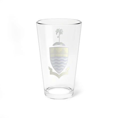 Coat of arms of Penang (Malaysia) (Coat of Arms) Pint Glass 16oz - Go Mug Yourself