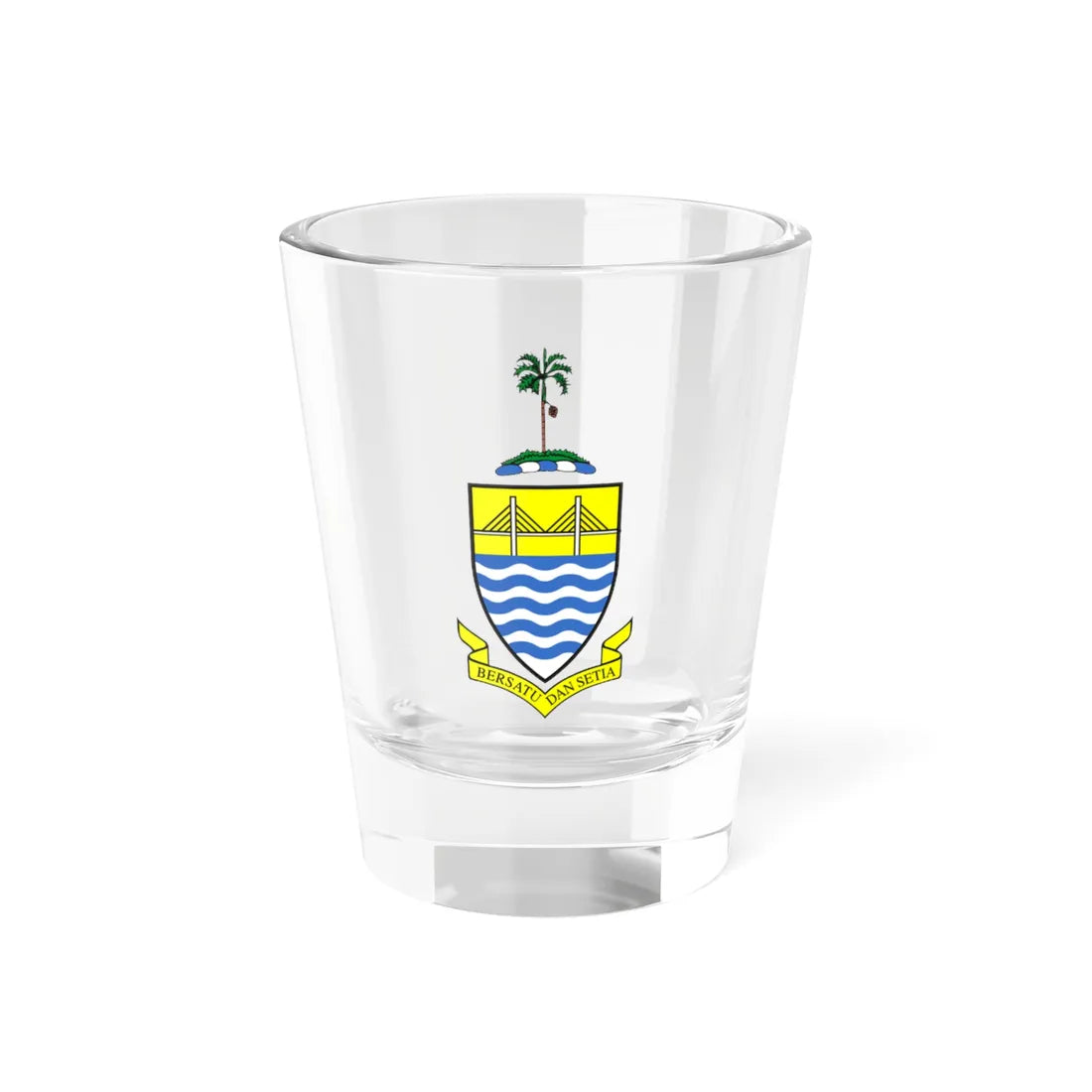 Coat of arms of Penang (Malaysia) (Coat of Arms) Shot Glass 1.5oz 1.5oz - Go Mug Yourself