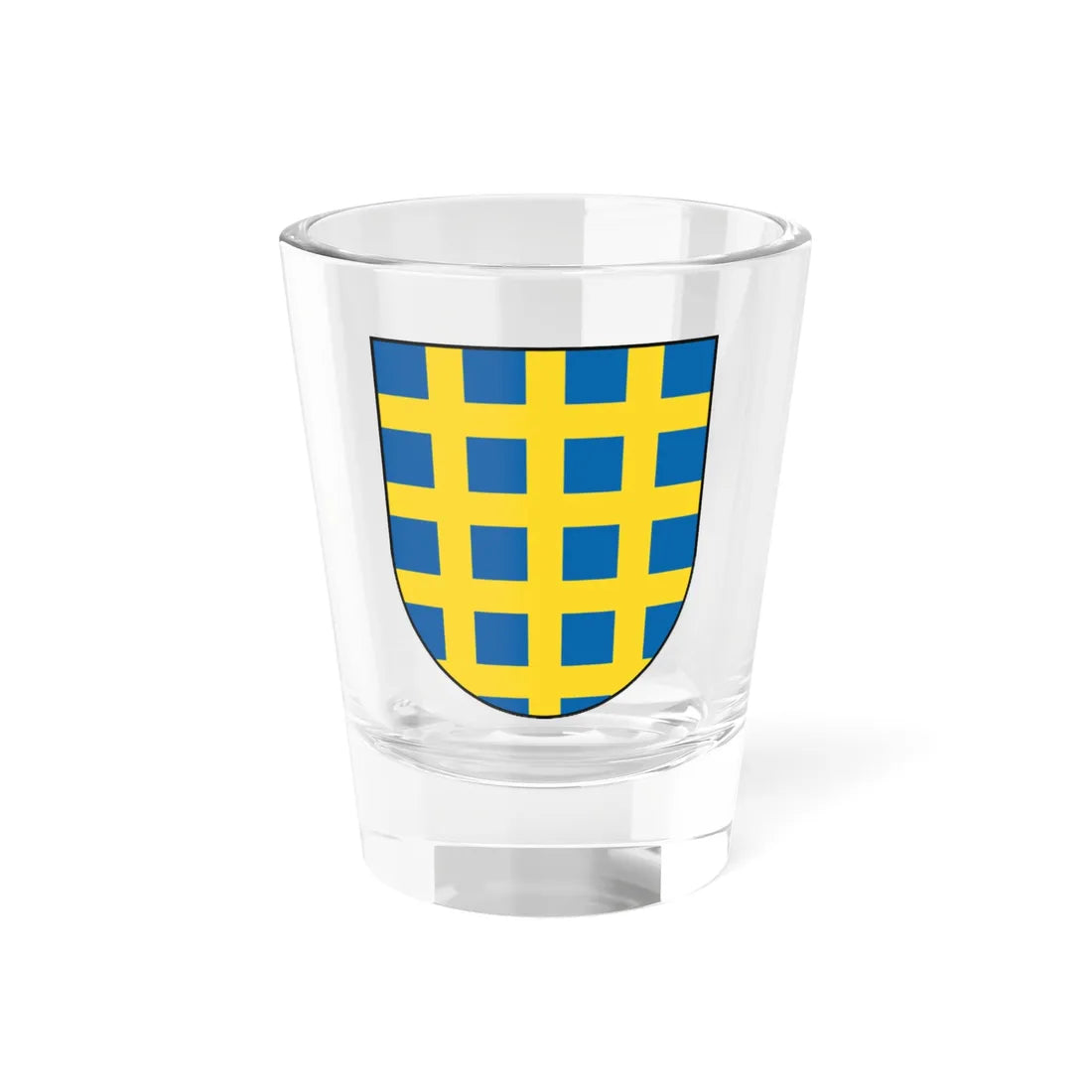 Coat of Arms of Pereš (Slovakia) (Coat of Arms) Shot Glass 1.5oz 1.5oz - Go Mug Yourself