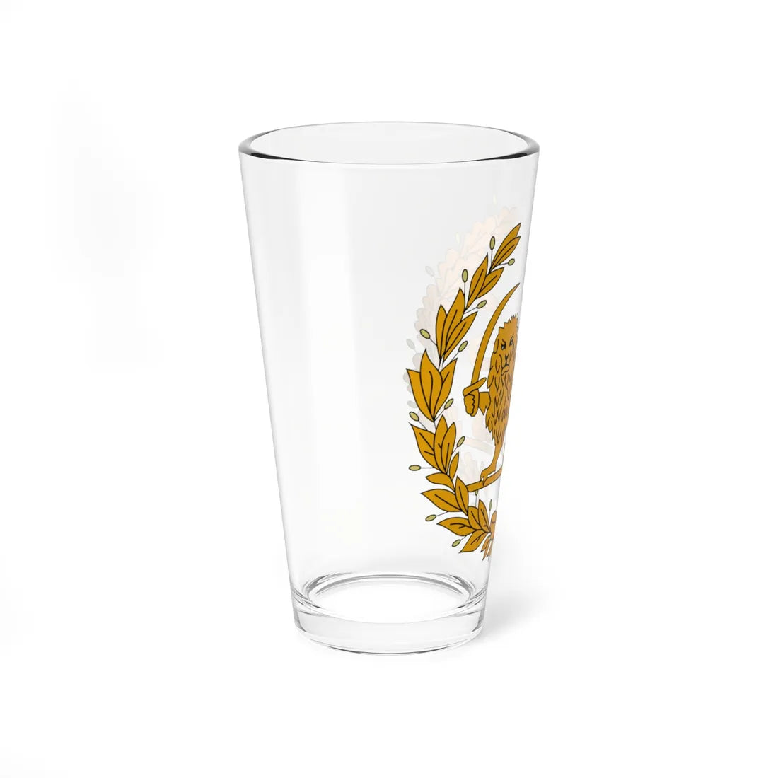 Coat of Arms of Persia 16th century-1907 (Iran) (Coat of Arms) Pint Glass 16oz - Go Mug Yourself
