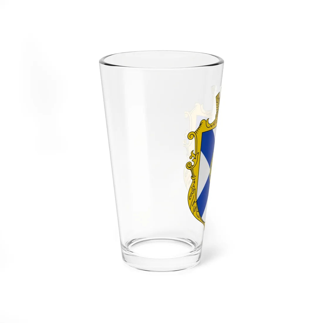 Coat of arms of Pervozvanivka Kirovohrad Oblast (Ukraine) (Coat of Arms) Pint Glass 16oz - Go Mug Yourself