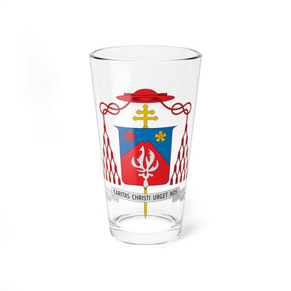 Coat of arms of Peter Seiichi Shirayanagi (Japan) (Coat of Arms) Pint Glass 16oz 16oz - Go Mug Yourself