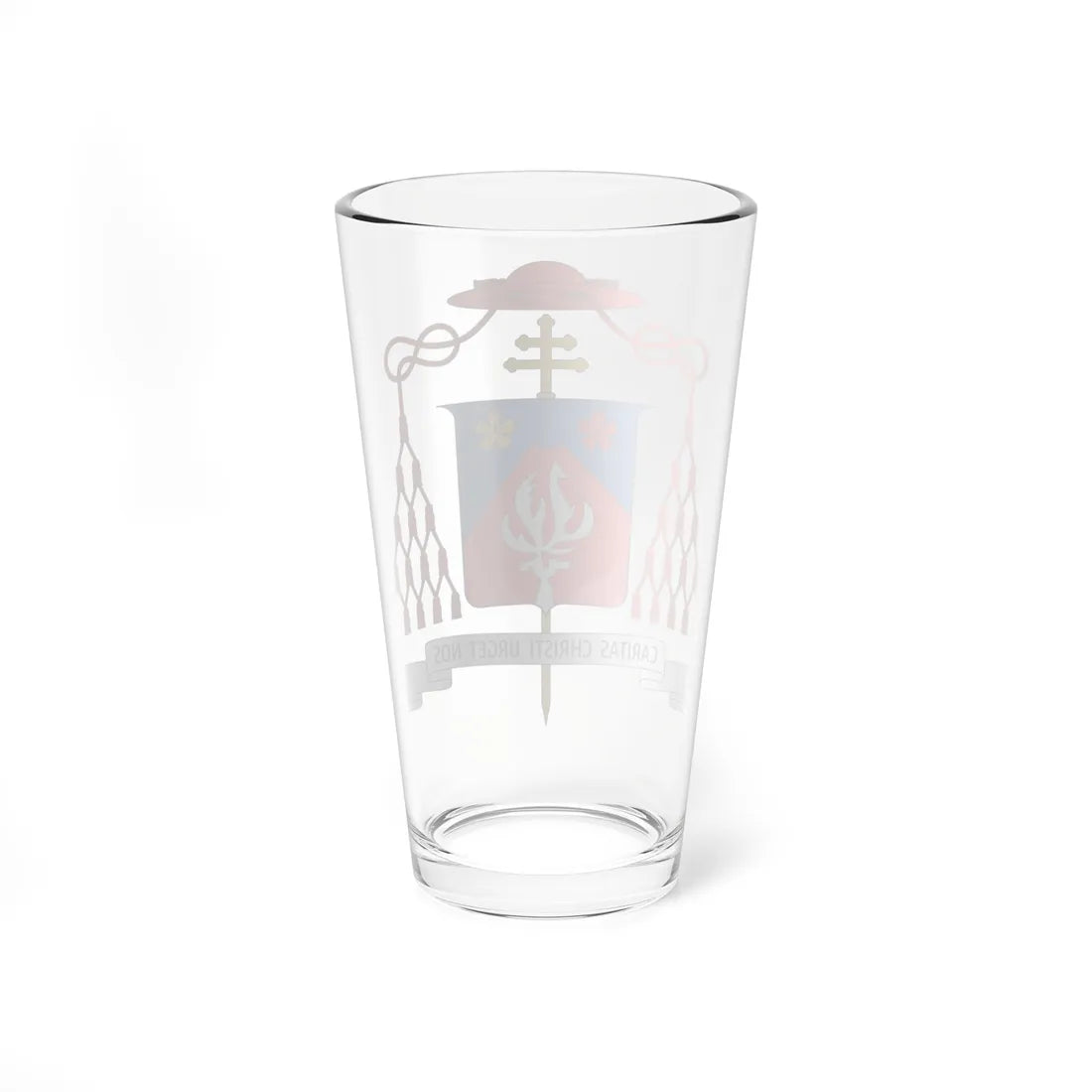 Coat of arms of Peter Seiichi Shirayanagi (Japan) (Coat of Arms) Pint Glass 16oz - Go Mug Yourself