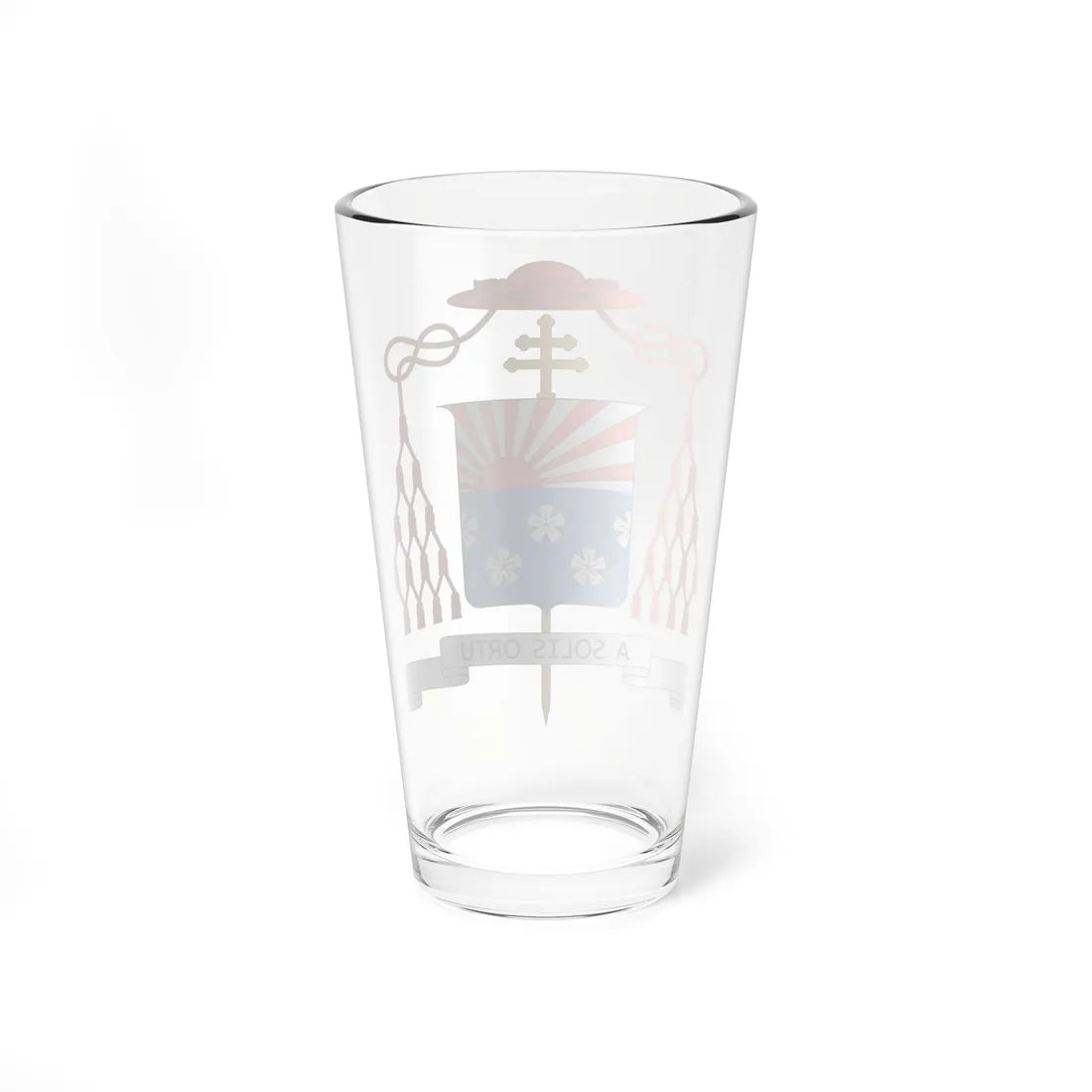 Coat of arms of Peter Tatsuo Doi (Japan) (Coat of Arms) Pint Glass 16oz - Go Mug Yourself