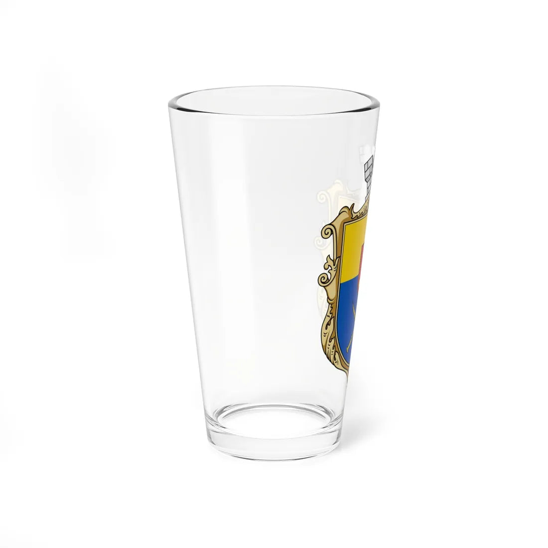 Coat of Arms of Petrove (Ukraine) (Coat of Arms) Pint Glass 16oz - Go Mug Yourself