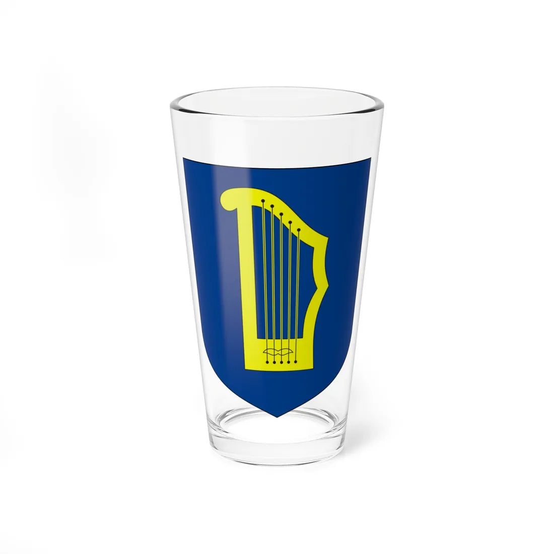 Coat of arms of Petserimaa and Setumaa (Estonia) (Coat of Arms) Pint Glass 16oz 16oz - Go Mug Yourself