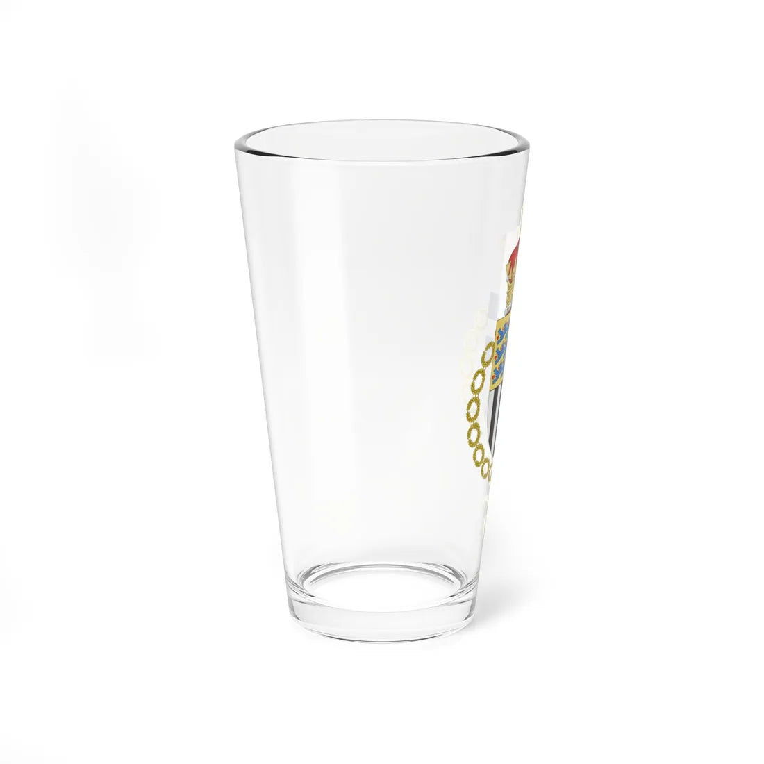 Coat of Arms of Philip Duke of Edinburgh Chilean Order of Merit (United Kingdom) (Coat of Arms) Pint Glass 16oz - Go Mug Yourself